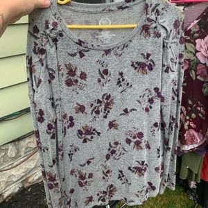 Maurices floral long sleeve